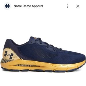 Notre Dame Under Armour Shoes!